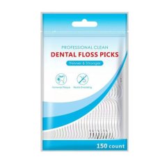 150 Bagged Polymer Dental Floss Sticks, Caring For Dental Health