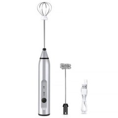 Electric Foam Coffee Mixer Battery Shaker 3 Speed Shaker Portable Adjustab