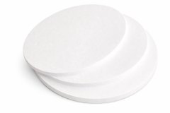 Round Canvas Panel Set - Primed White Artist Canvas -20 x 30 Cm-5 x Canvas