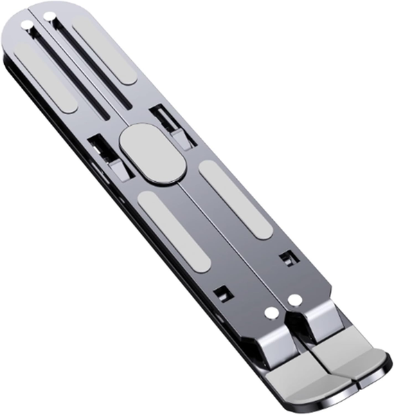 Portable Laptop Stand: Aluminum Adjustable Riser for 10-17" Laptops
