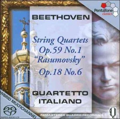 Quartetto Italiano - Beethoven: String Qts Op 59 No 1 &amp; Op (CD)