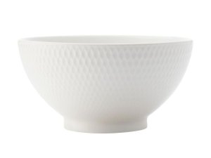 Maxwell &amp; Williams - 10cm White Basics Diamonds Rice Bowl - Set of 6