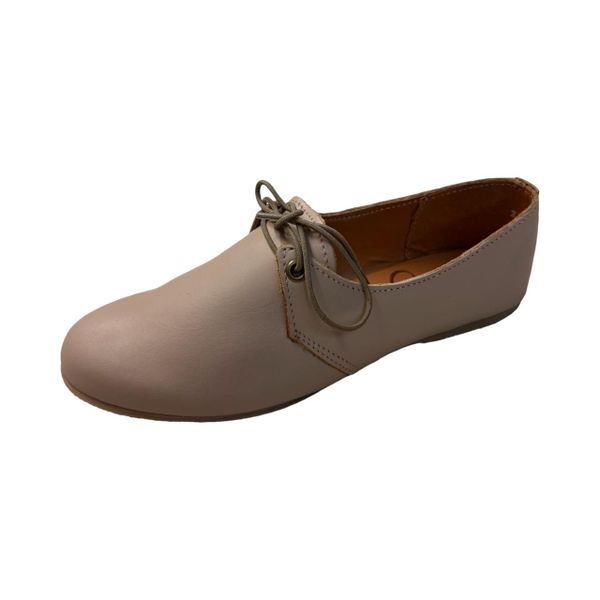 Ladies Genuine Leather Lace-Up Shoes Lightweight Pumps