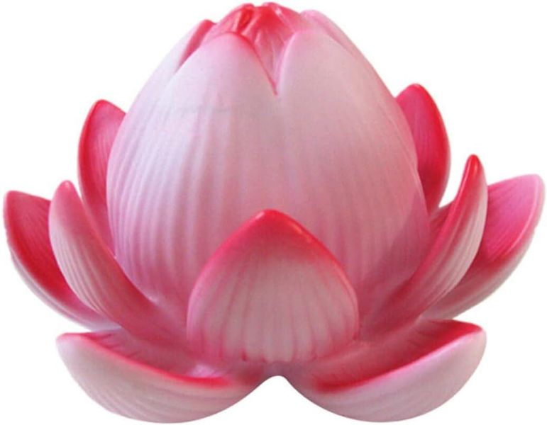 LED Lotus Flower Lamp Decorative Tabletop Buddha Light for Indoor Outdoor
