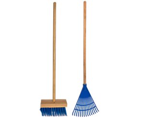 Kiddies Broom &amp; Rake Set