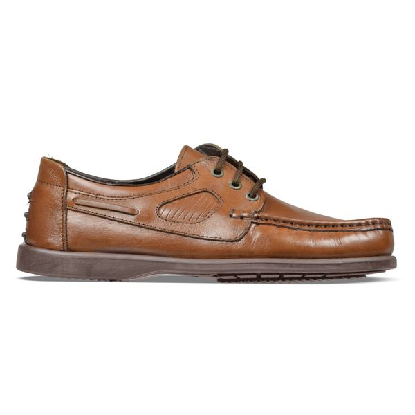 Oregon Men Brown Rubber Sole