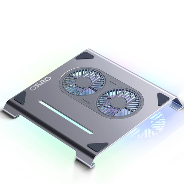 ORRO Home Laptop Stand - Aluminium Premium Cooling Fan Pad Riser