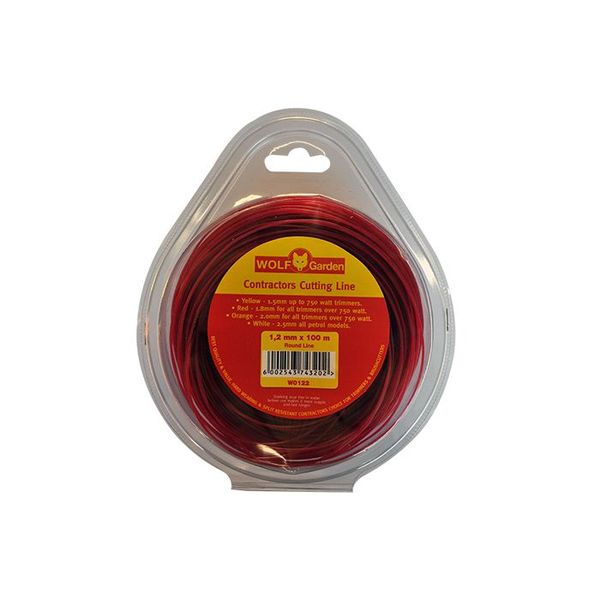 Wolf - Trimmer Line Donut Round 2.5mm 50M - 2 Pack