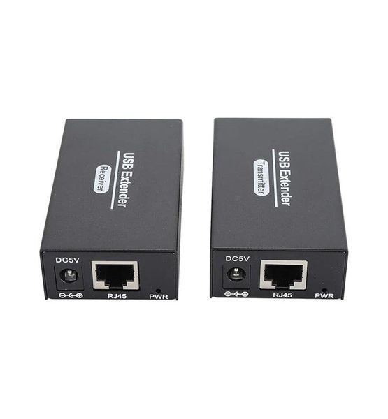 PTech 4-Port USB Extender Over Cat5/6 - Up to 100m