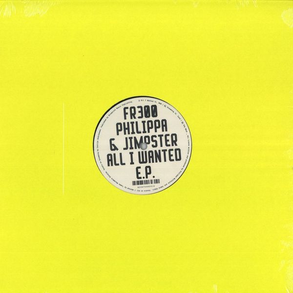 Philippa &amp; Jimpster - All I Wanted EP (Includes Dreaming &amp; Say What)