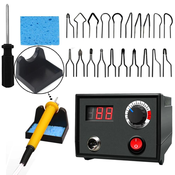 Digital Pyrography Burning Machine for Wood Leather Gourd Bamboo &amp; more