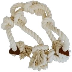 Natural 5 Knot Rope Dog Toy XL