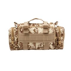 Utility 3P Military Tactical Duffle Waist Pack - Desert Camo