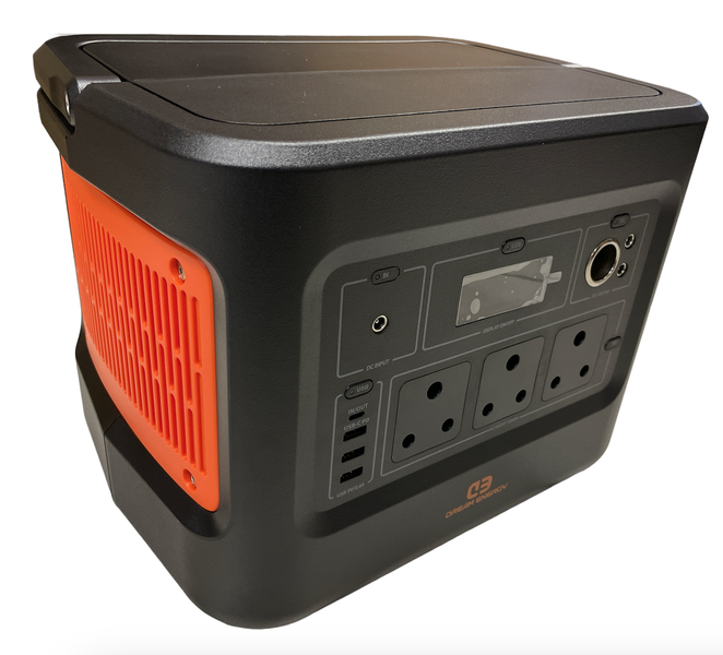1000w Portable Inverter Lithium Battery Solar Backup Box
