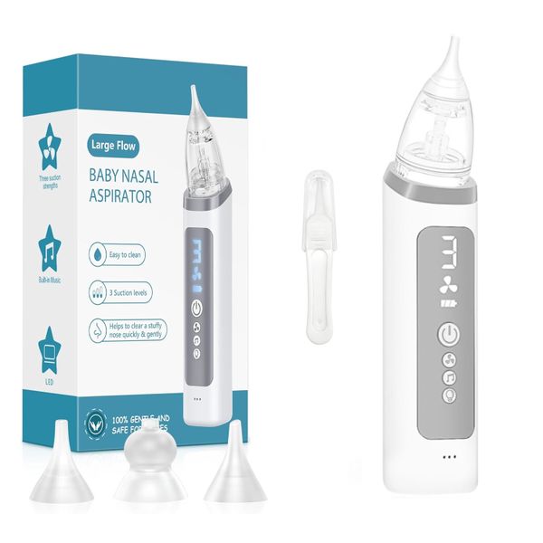 Nasal Aspirator , Electric Nose Sucker for Baby &amp; Toddler Congestion Relief