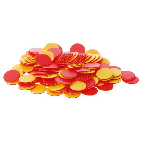 EDX Education Counters 2 Colour 25mm - 200 Piece