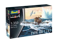 Revell 1/350 German Submarine Type VII C/41 Plastic Model Kit
