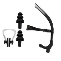 Swimming Snorkel Tube with Earplugs and Nose Clip for Diving