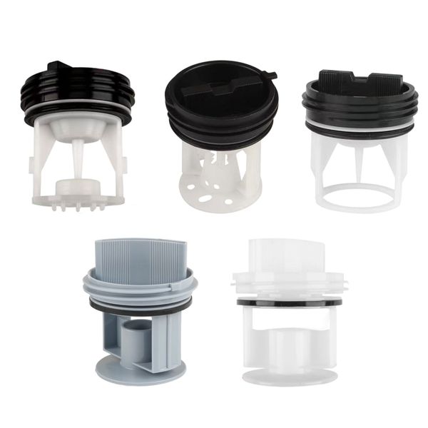 Wash Machine Drain Pump Cover Sturdy Compact Replace Component Water Plug