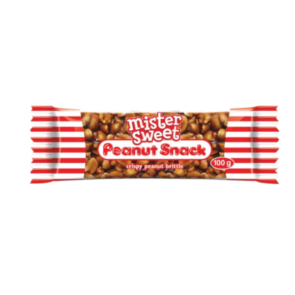 Mister Sweet Peanut Snack Large 100g - 30 Pack | Crunchy Nutty Treats