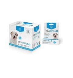 Ascendis - Triworm-D For Small Dogs - 10 Packs