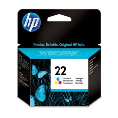 HP # 22 Tri-Colour inkjet Print Cartridge