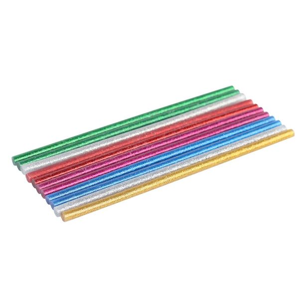 Dekton 12 Piece 7mm x 150mm Glitter Glue Sticks