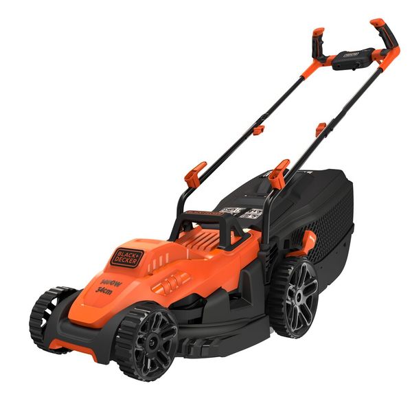 Black &amp; Decker 1400W Lawn mower 34CM | BEMW461BH-QS