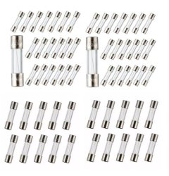 100 Piece 4Amp Glass Fuse Tubes 5x20mm - SiRCONY