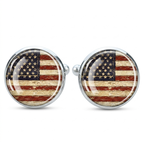 Patriotic Vintage Cuff Links
