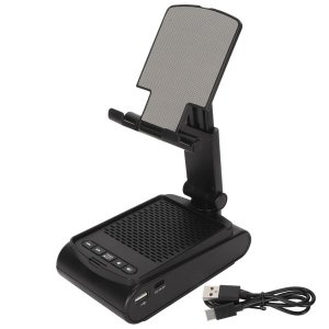 Phone Stand Wireless Speaker Anti Slip Foldable Adjustable Phone Holder