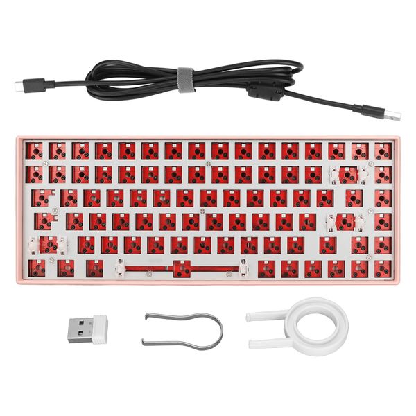 Mechanical Keyboard Custom 84 Key RGB Wireless