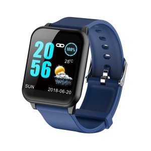 Nevenoe Smart Fitness Sport Watch Band - Waterproof - Blue