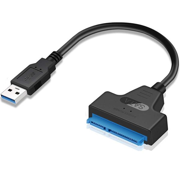 USB 3.0 to Sata adapter converter cable 22pin sataIII 2.5" HDD (20cm)