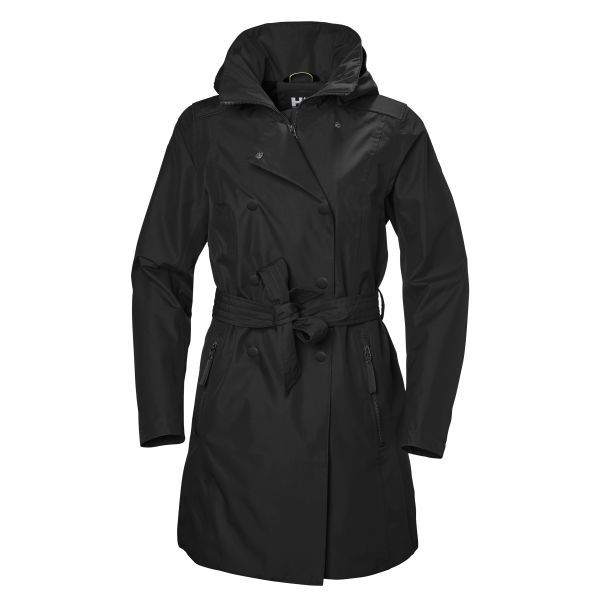 Helly Hansen Womens Welsey II Trench - Black