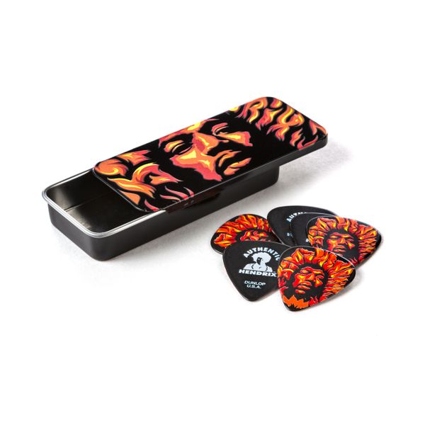 Dunlop Jimi Hendrix Voodoo Fire Pick Tin