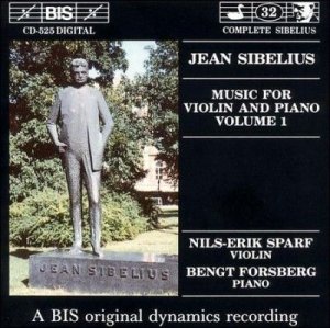 Music for Violin and Piano Vol. 1 (Sparf, Forsberg) (CD / Album)