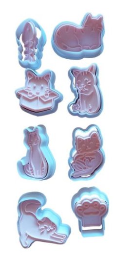 Cats and More Stamp and Cut set