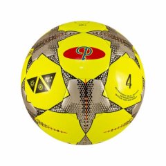 Premier PRM Glider Soccer Ball - Size 4 - Fluoro Yellow/Silver