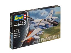 Revell 1/72 F-4J Phantom II Plane Plastic Model Kit