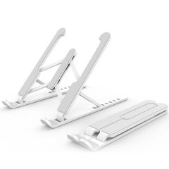 Adjustable Plastic Foldable Cool Portable Laptop Stand