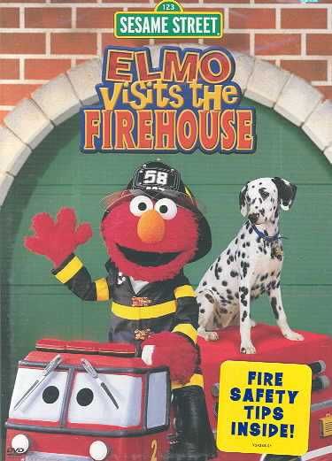 Elmo Visits the Firehouse - (Region 1 Import DVD)