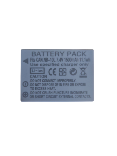 Camera Battery Compatible with Canon NB10L