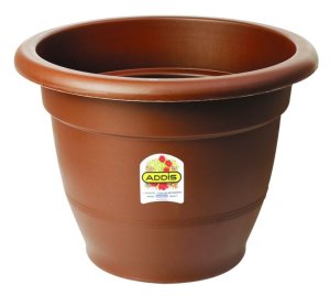 Addis - 52cm Venus Plant Pot - Chocolate Brown