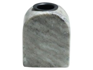 Real Marble Semi-Circular Candle Holder 6x4x8.5cm