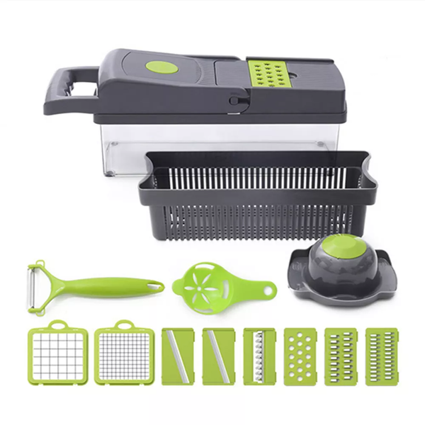14 Pieces Vegetable Chopper Mandoline Slicer - SD