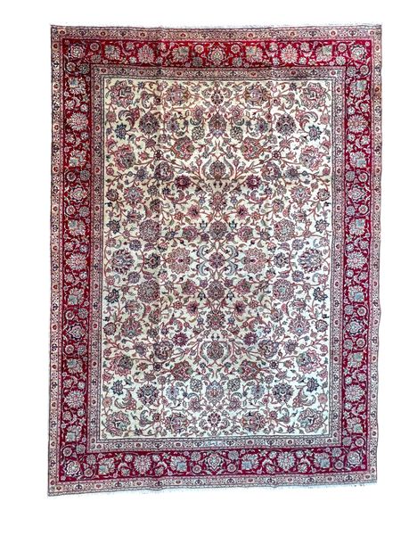 Carpet/Rug -Original Persian Hand knotted vintage Tabriz rug- 350 x 240 cm