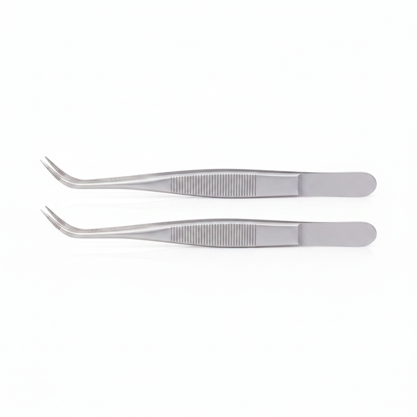 Force Precision Bent Tweezers - 2 Pack