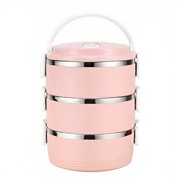 3 Layer Stainless Steel Lunch Box
