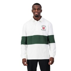 Old School Ermelo Höerskool LS Rugby Jersey-White